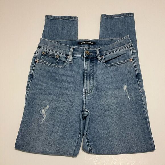 Calvin Klein Skinny Medium Wash Jeans. Size 26 - Picture 2 of 8